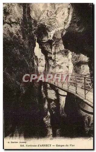 Environs d&#39Annecy - Gorges du Fier - Ansichtskarte AK