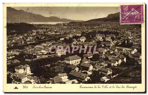 Aix les Bains - Panorama de la Ville - Cartes postales