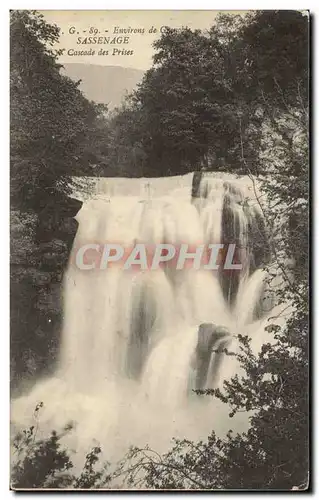 Sassenage - Cascade des Prises - Environs de Grenoble - Ansichtskarte AK