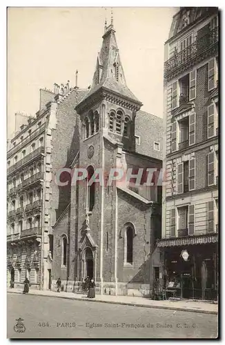 Paris - 7 - Eglise Saint Francois - Cartes postales