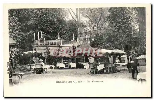 Paris - 10 - Chalets du Cycle - Les Terrasses - Cartes postales