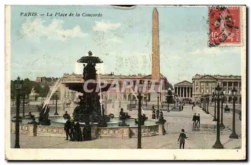 Paris - 8 - Place de la Concorde Cartes postales