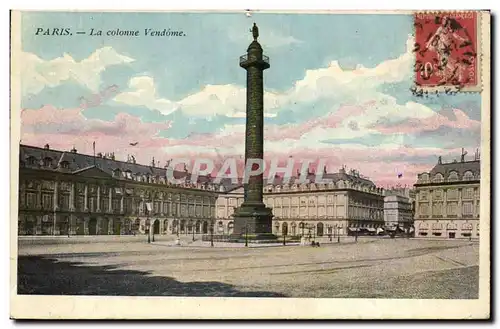 Paris - 1 - Colonne Vendome Cartes postales