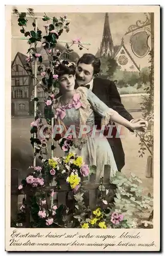 Fantaisie - Couple - Beautiful Couple - Cartes postales