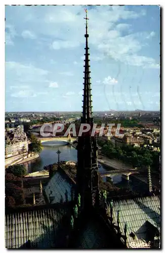 Paris - 4 - La Fleche de Notre Dame - Cartes postales - a�ir