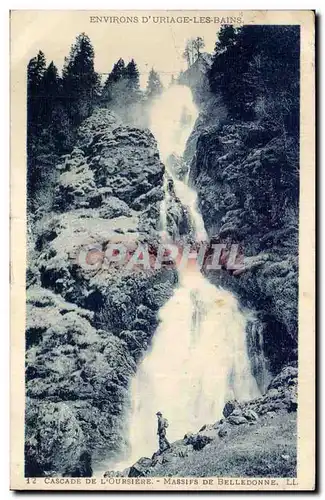 Environs d &#39 Uriage les Bains - La Cascade Ansichtskarte AK - a�ir