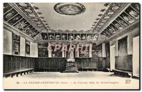 La Grande Chartreuse - Le Couvent - Salle du Grand Chapitre - Ansichtskarte AK - a�ir