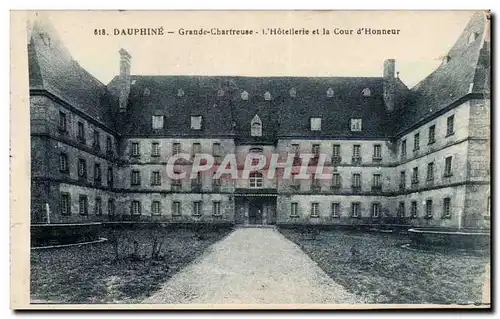 Dauphine - Grande Chatreuse - Hotellerie et la Cour d&#39Honneur - Ansichtskarte AK - a�ir