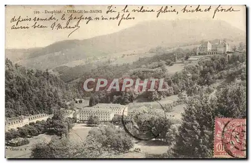 Dauphine - Uriage les Bains - Ansichtskarte AK - a�ir