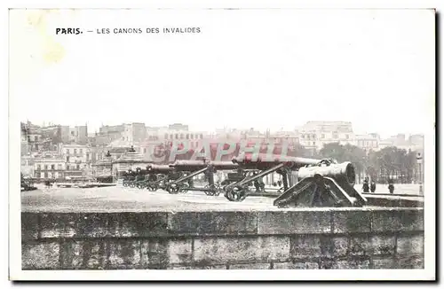 Paris - 7 - Les Canons des Invalides - Cartes postales