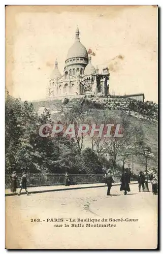 Paris - 18 - Sacre Couer - Montmartre Ansichtskarte AK