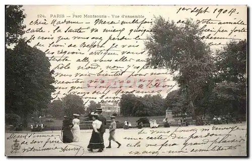 Paris - 14 - Parc Monsouris - enfant - Cartes postales