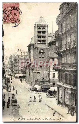 Paris - 5 - Saint Nicolas de Chardonnet - Ansichtskarte AK