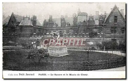 Paris - 5 - Le Square et le Musee de Cluny - Cartes postales