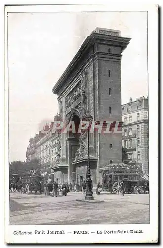 Paris - 10 - La Porte Saint Denis - Collection Petit Journal Cartes postales