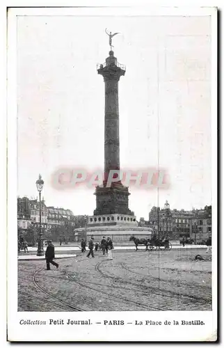 Paris - 10 - La Place de la Bastile - Collection Petit Journal Ansichtskarte AK