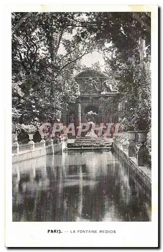 Paris - 6 - La Fontaine Medicis - Jardin du Luxembourg Ansichtskarte AK