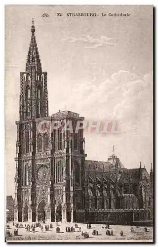 Strasbourg - Strassburg - La Cathedrale - Cartes postales