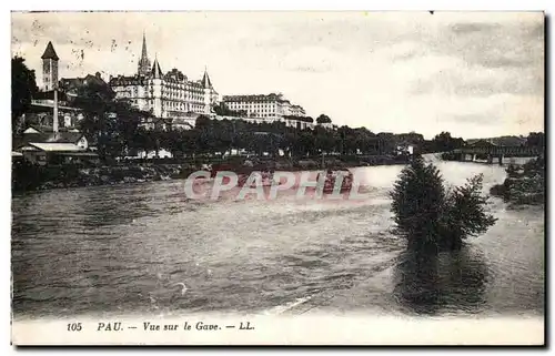 Pau - Vue sur le Gave - Cartes postales