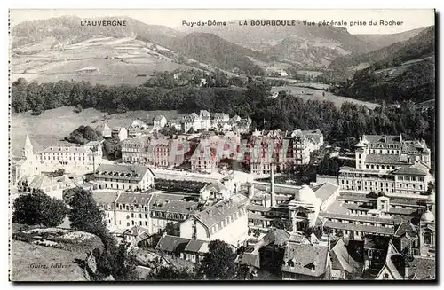 La Bourboule - Vue Generale prise du Rocher - Ansichtskarte AK