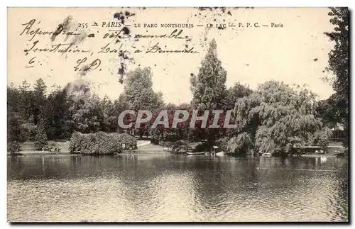 Paris Ansichtskarte AK Parc Montsouris