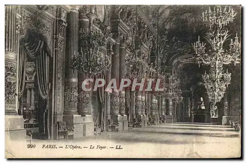 Paris Ansichtskarte AK L&#39Opera le foyer