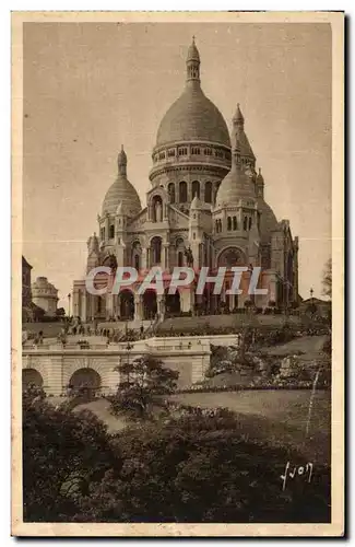 Paris Ansichtskarte AK Montmatre Sacre Coeur