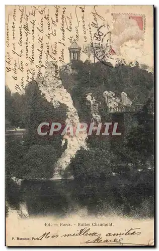 Paris Cartes postales Buttes Chaumont