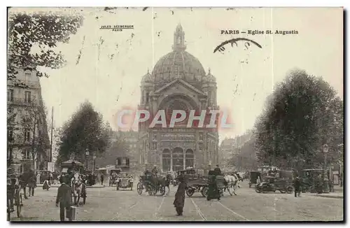 Paris Cartes postales Eglise St Augustin