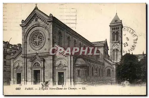 Paris Ansichtskarte AK Eglise Notre Dame des Champs