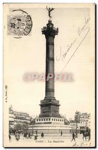 Paris Cartes postales La Bastille