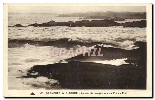 Bagnerres de Bigorre Ansichtskarte AK La mer de nuages vue du pic du Midi