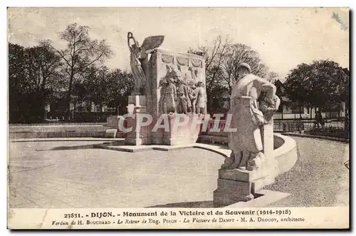 Ansichtskarte AK Dijon Monument de la victoire et du souvenir