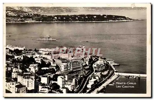 Cartes postales Monaco monte CArlo Les casinos