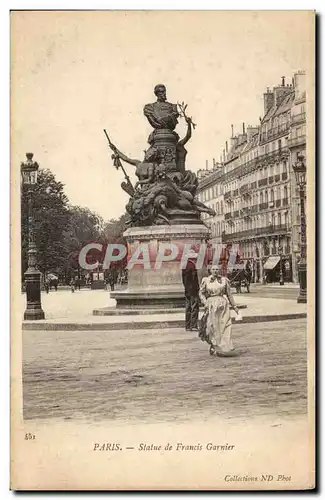 Paris Ansichtskarte AK Statue de Francis Garnier