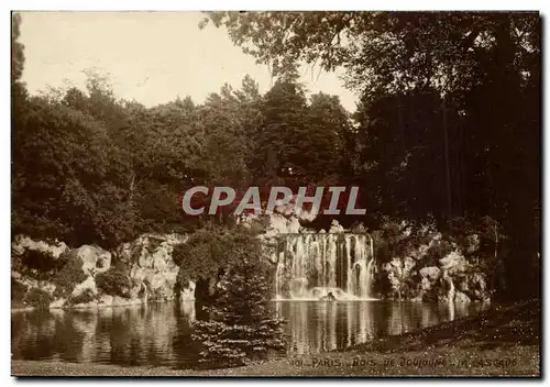 Paris Ansichtskarte AK Bois de boulogne la cascade