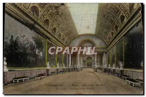 Cartes postales Versailles Le palais Galerie des batailles