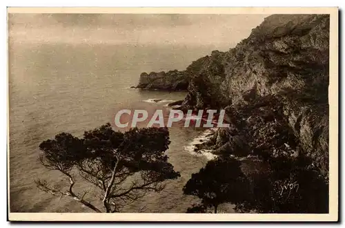 Ansichtskarte AK Les iles d&#39Hyeres Porquerolles la grande cale