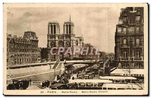 Cartes postales Paris Notre Dame