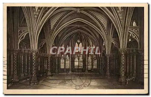 Paris Cartes postales la sainte Chapelle