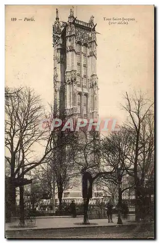 Paris Cartes postales Tour Saint Jacques