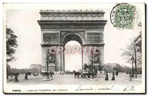 Paris Cartes postales Arc de triomphe de l&#39etoile