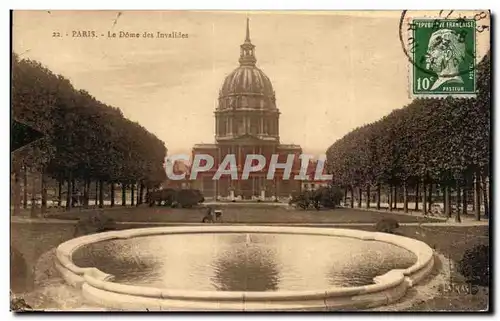 Paris Ansichtskarte AK Dome des invalides