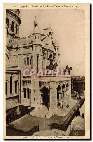 Paris Cartes postales Basilique du Sacre Coeur de montmartre