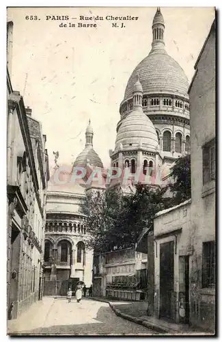 Paris Ansichtskarte AK Rue du Chevalier de la Barre