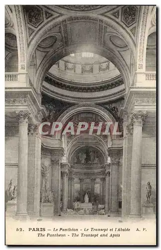 Paris Cartes postales Pantheon Transept et l&#39abside