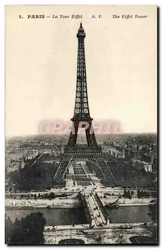 Paris Cartes postales La Tour Eiffel