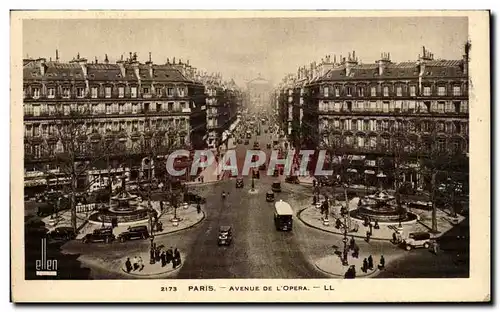 Paris Cartes postales Avenue de l&#39opera