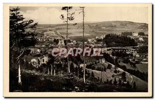 Cartes postales La louvesc Vue generale cote sud )