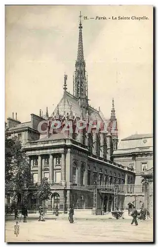 Paris Cartes postales la sainte Chapelle